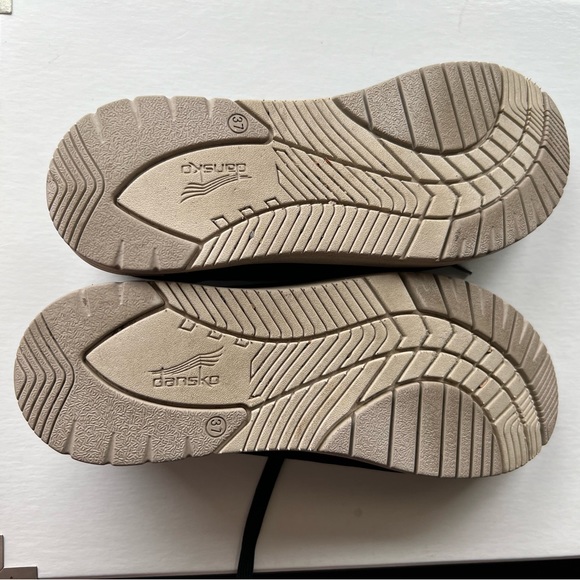 Dansko Leela lace up black sneakers  size 37 - Picture 4 of 6